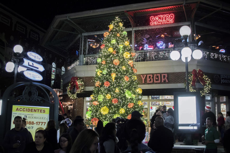Ybor Tree Lighting