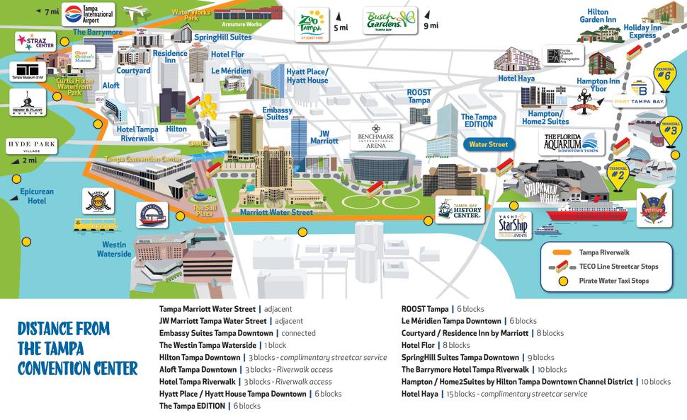 Convention Center Map