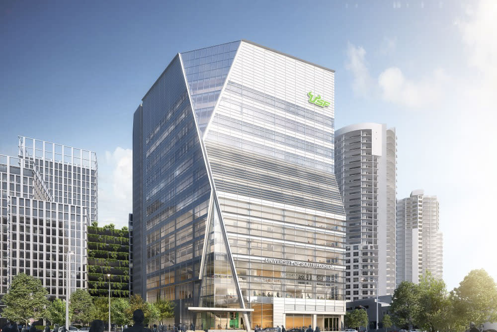USF Health building Water Street Tampa